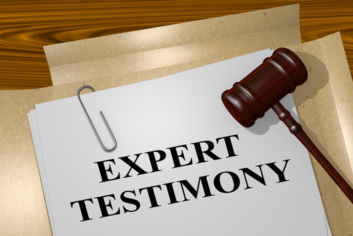 personal injury claims case, personal injury case, expert testimony in personal injury case.