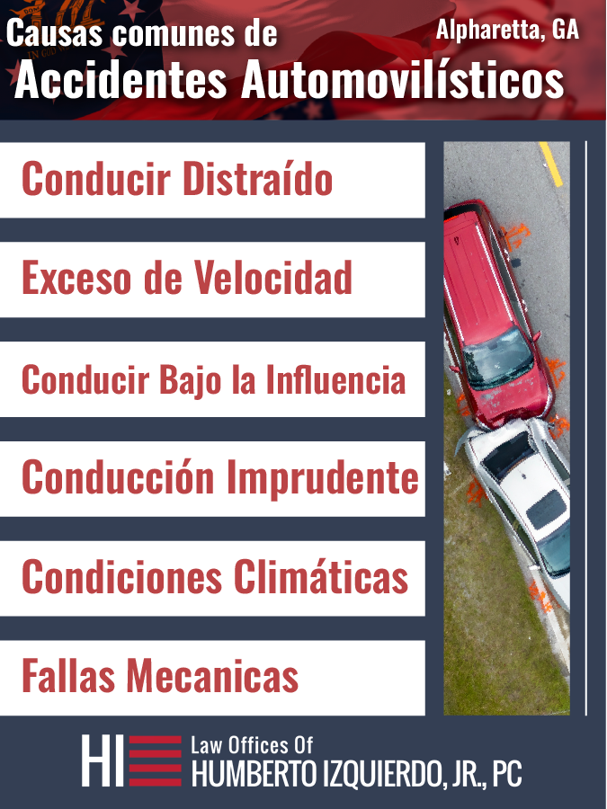 Humberto Infographics Spanish Alpharetta Car Accident Infographic