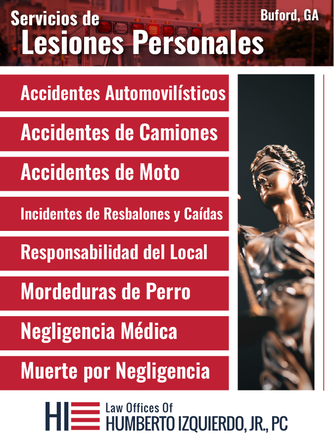 Humberto Infographics Spanish_Buford Personal Injury Infographic
