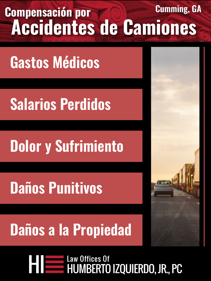 Humberto Infographics Spanish_Cumming Truck Accident Infographic