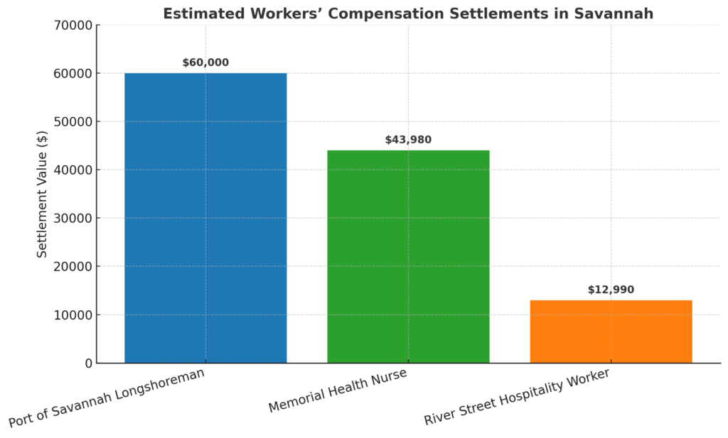Savannah-estimated-workers-compensation-settlements-based-on-industry