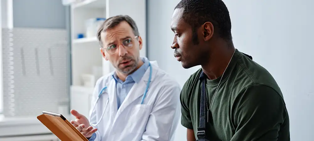 Man seeing ATP about maximum medical improvement