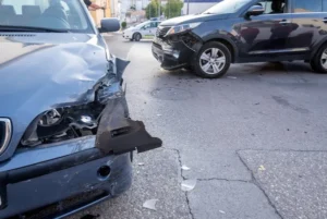 Car accident involving a rideshare driver and passenger