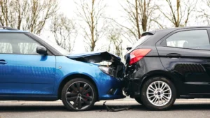 Distracted Car Crash Accident