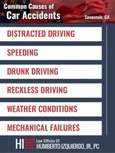 Humberto Infographics Español Savannah Causas de los accidentes de coche