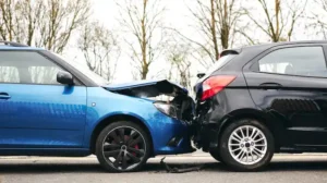 Accidente de tráfico por distracción
