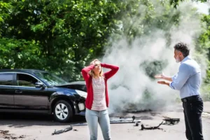 Accidente por exceso de velocidad