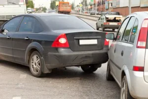 Accidente por cambio inseguro de carril